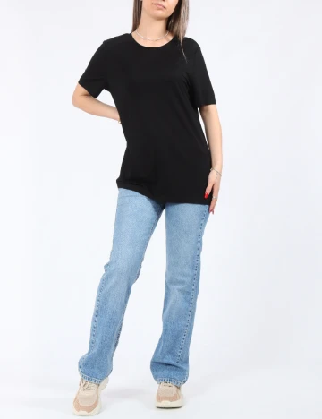 Tricou Pieces, negru