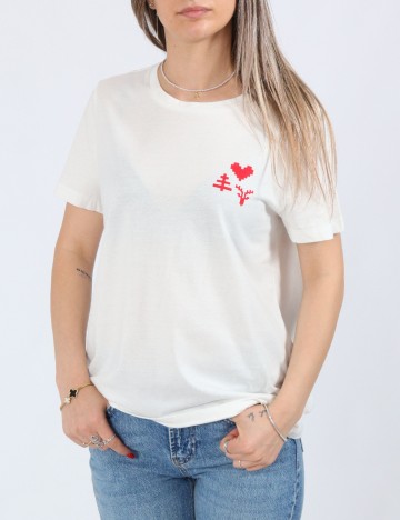 
						Tricou Vero Moda, alb