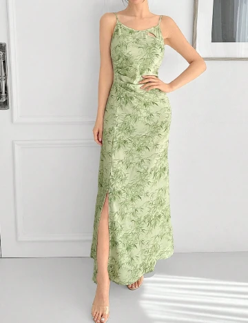 Rochie lunga SHEIN, verde