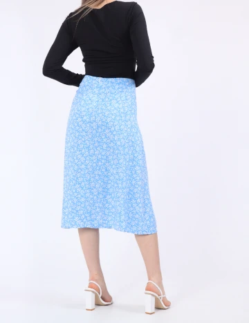 Fusta Vero Moda, albastru