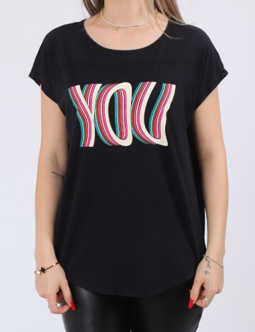 
						Tricou Vero Moda, negru