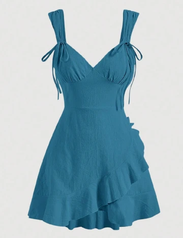 Rochie scurta SHEIN, albastru