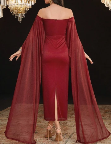 Rochie lunga SHEIN, rosu