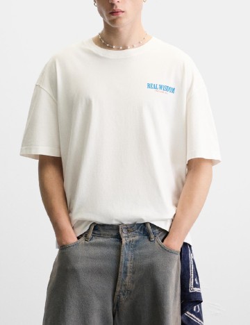 
						Tricou Zara, alb