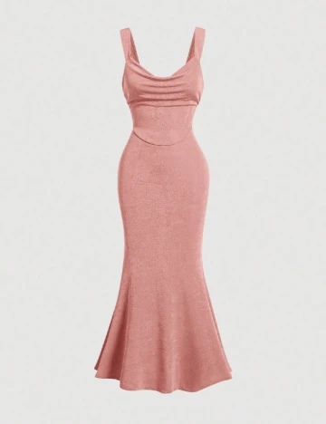 Rochie lunga SHEIN, roz