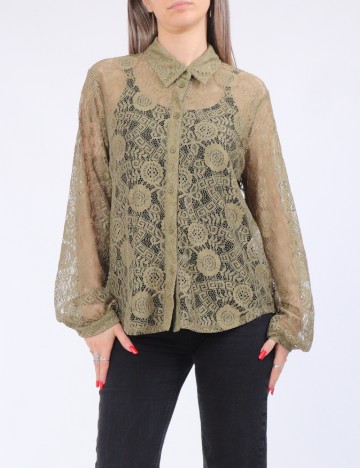 
						Camasa Pieces, verde