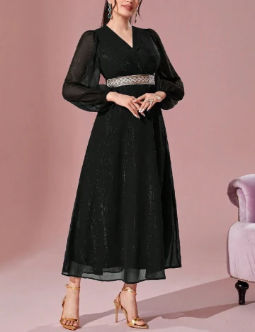 Rochie lunga SHEIN, negru