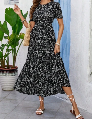 Rochie medie SHEIN, negru
