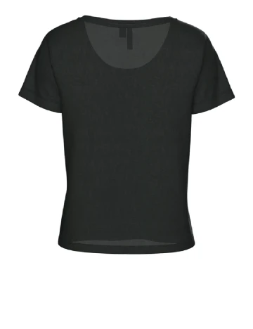 Tricou Pieces, negru