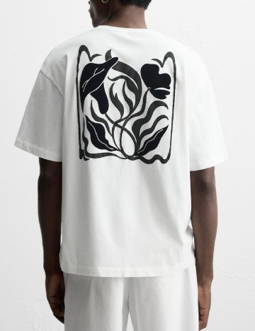Tricou Zara, alb