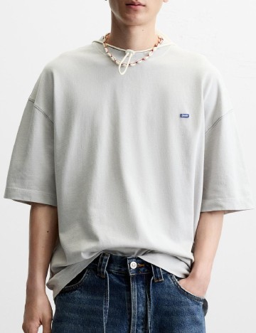 
						Tricou Zara, gri