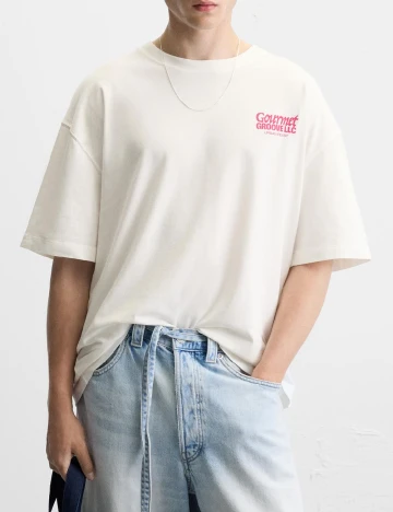 Tricou Zara, alb