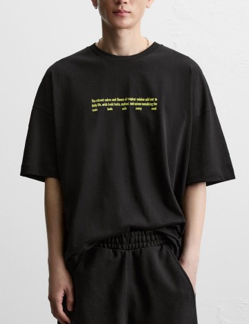 
						Tricou Zara, negru