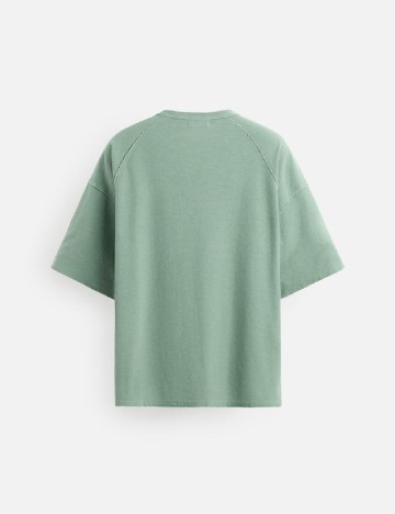 Tricou Oversize Zara, verde