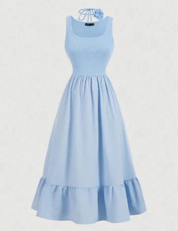 Rochie medie SHEIN, bleu Albastru