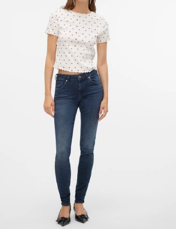 
						Tricou Something New, alb