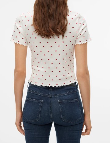 Tricou Something New, alb