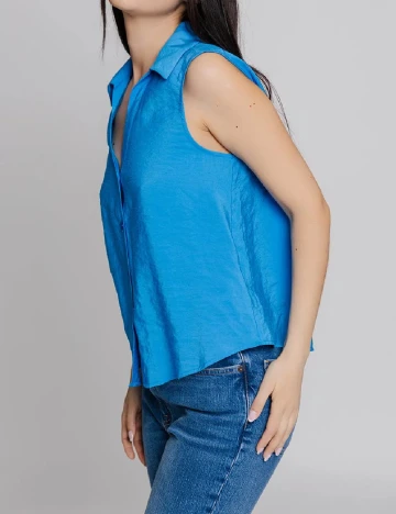 Camasa Vero Moda, albastru Albastru