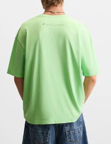 Tricou Oversize Zara, verde