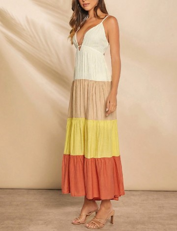 Rochie lunga SHEIN, mix culori