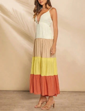 Rochie lunga SHEIN, mix culori