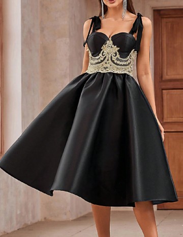 Rochie medie SHEIN, negru