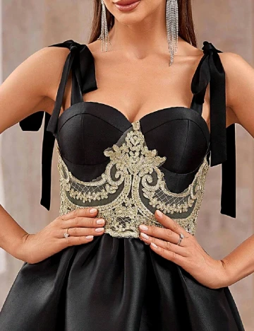 Rochie medie SHEIN, negru