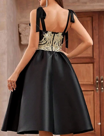 Rochie medie SHEIN, negru