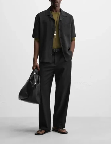 Camasa Zara, negru Negru