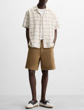Camasa Zara, crem Crem