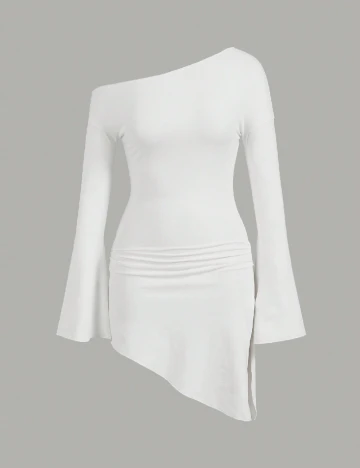 Rochie de plaja SHEIN, alb