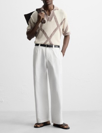 
						Bluza Zara, crem/maro