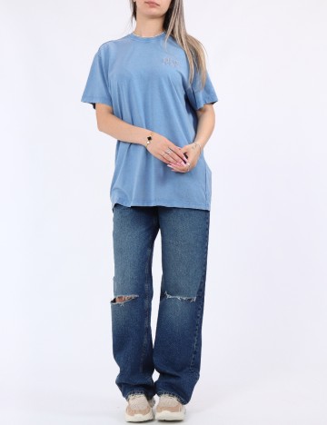 Tricou Only, albastru