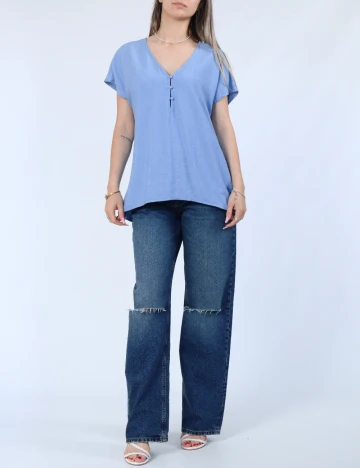 Bluza Vero Moda, albastru Albastru