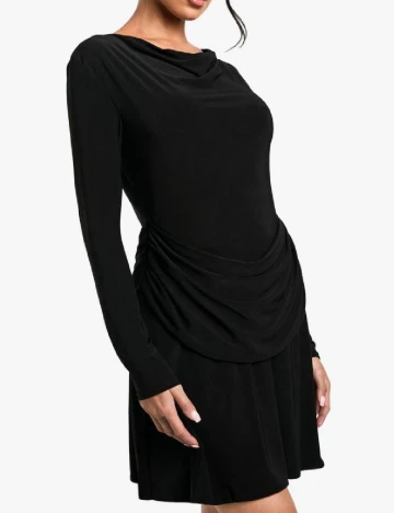 Rochie scurta Boohoo, negru Negru
