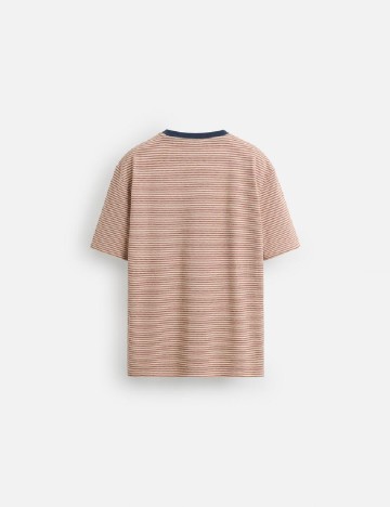 Tricou Zara, caramiziu