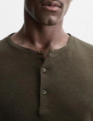 Bluza Zara, verde inchis Verde