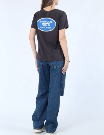 Tricou Noisy May, gri inchis