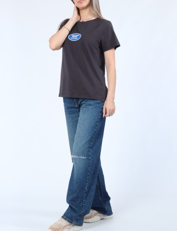Tricou Noisy May, gri inchis
