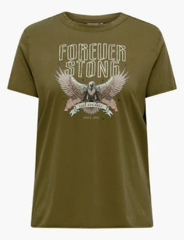 Tricou Only Carmakoma, verde