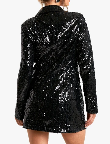 Rochie scurta Boohoo, negru