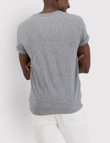 Tricou American Eagle, gri Gri