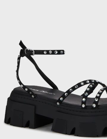 Sandale Public Desire, negru