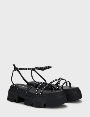 Sandale Public Desire, negru