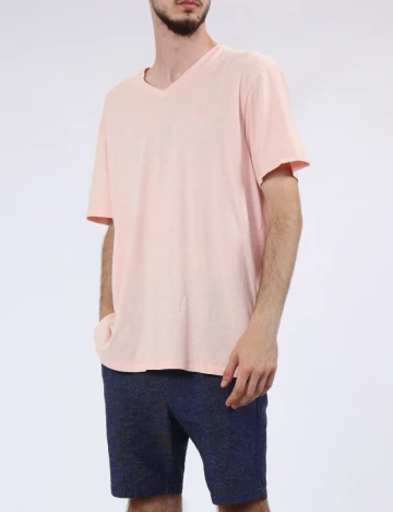 Tricou American Eagle, roz Roz
