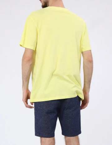 Tricou American Eagle, galben Galben