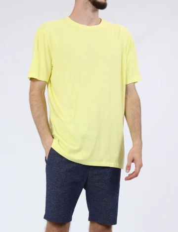 Tricou American Eagle, galben Galben