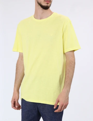 Tricou American Eagle, galben Galben