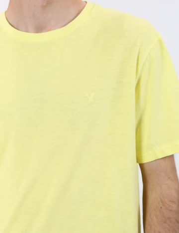 Tricou American Eagle, galben Galben