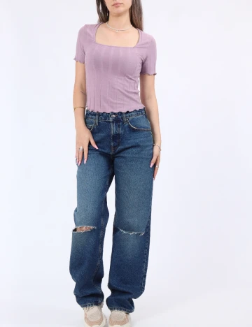Top American Eagle, roz pudra inchis Roz